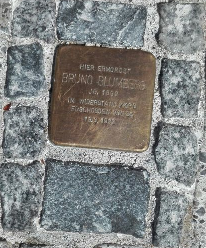 2018 05 07 Stolperstein